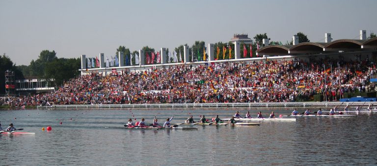 Kanu WM Duisburg 2007 Kanu zum Frühstück
