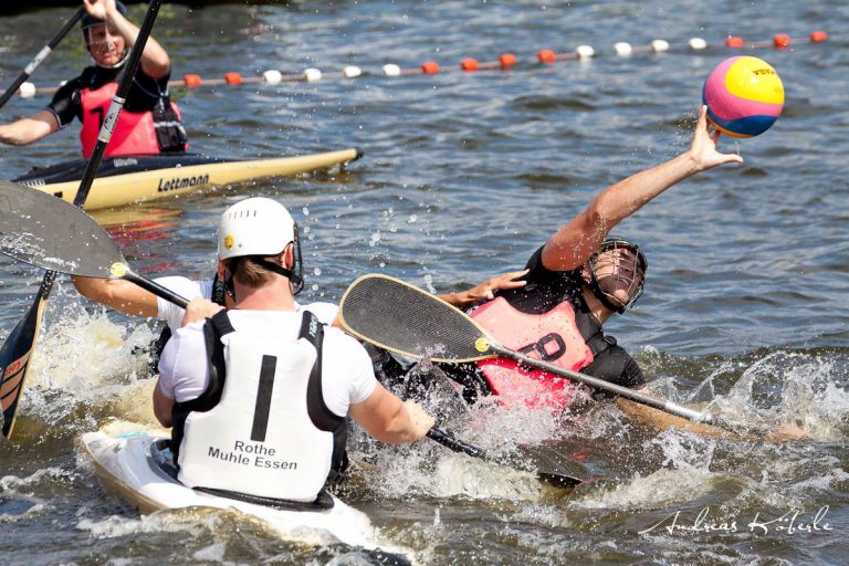 Kanu-Polo Bundesliga: KRM Essen gegen WSF Liblar