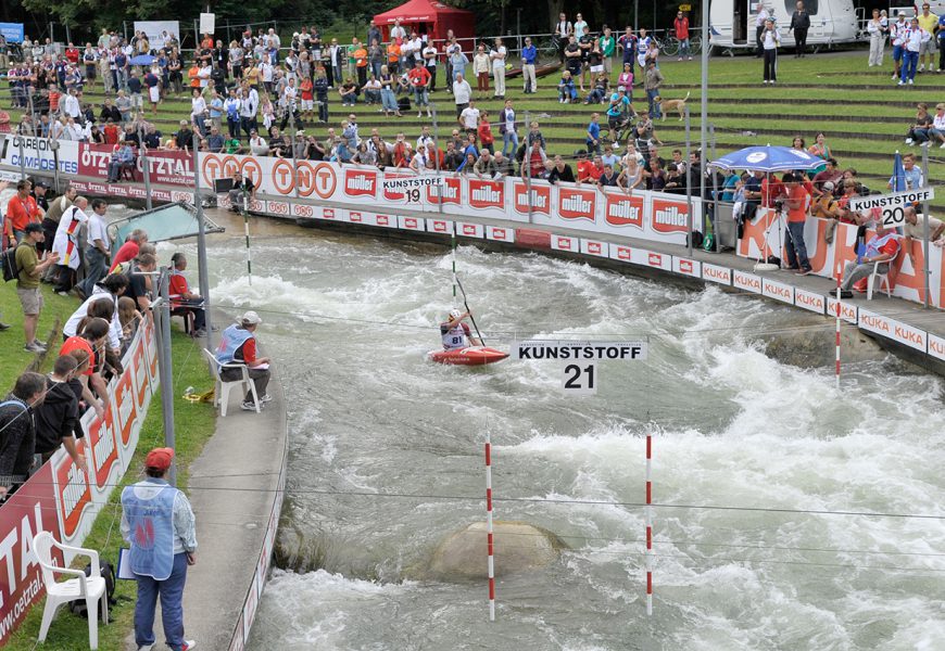 Kanu-Slalom WM 2022: „Volle Unterstützung“ für Augsburgs Bewerbung