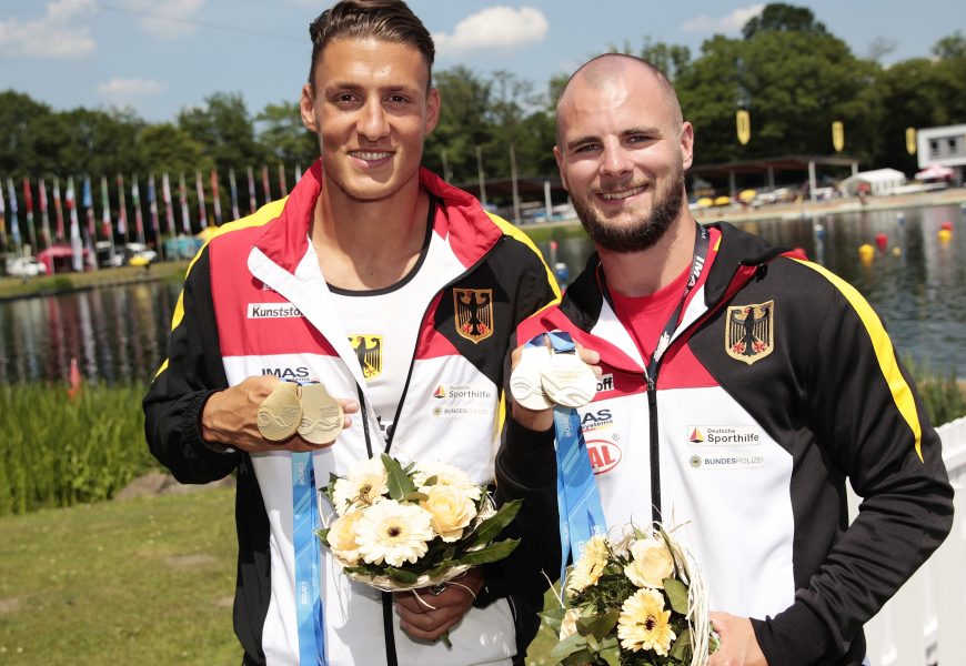 Weltcupwochenende in Duisburg: 5 x Gold, 1x Silber und 5 x Bronze