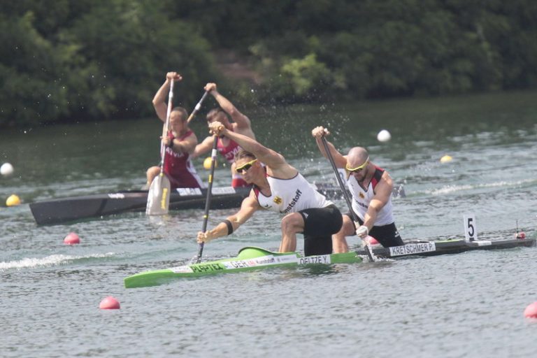 Canadier-Zweier mit Oeltze/ Kretschmer