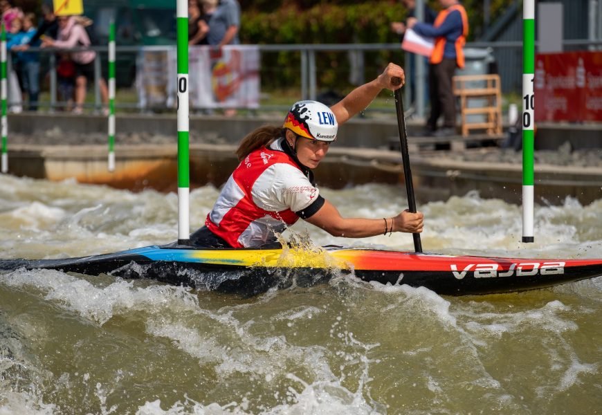 Elena Lilik empfängt die Kanu-Slalom Welt in ihrem „Wohnzimmer“ Elena Lilik empfängt die Kanu-Slalom Welt in ihrem „Wohnzimmer“