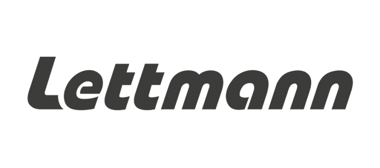 Das Lettmann Logo in dunkelgrau.