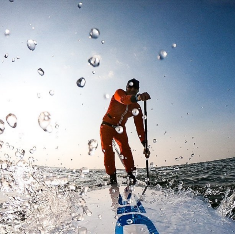 Stand Up Paddling auf der Ostsee