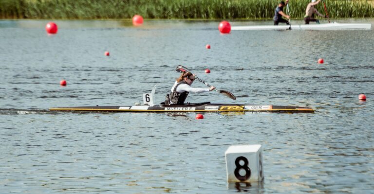 Parakanu-Nationalmannschaft trainiert in Südafrika