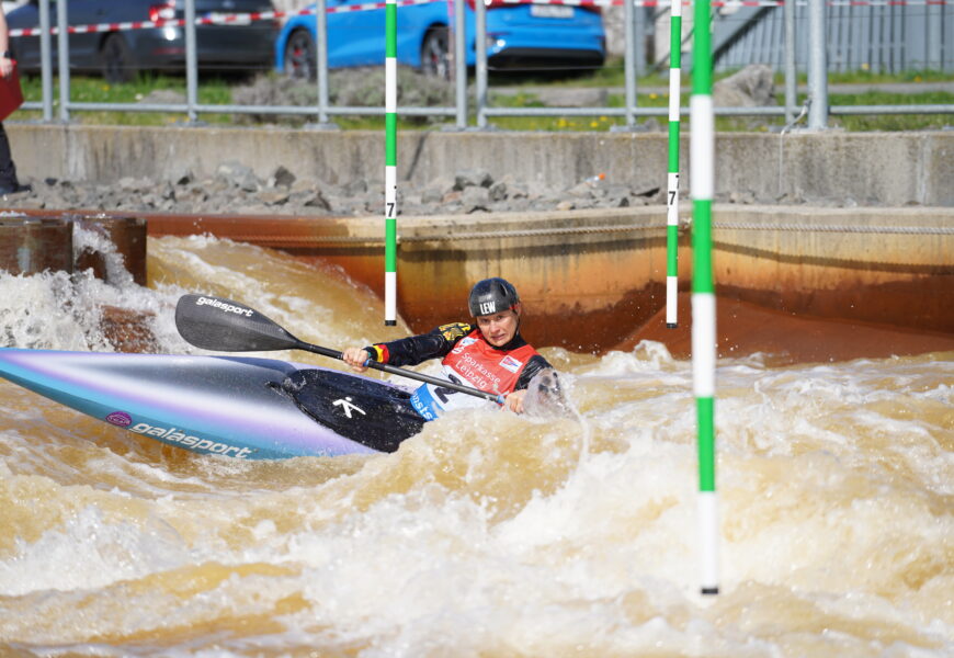 Halbzeit: So lief die 1. Quali bei den Slalomkanuten Halbzeit: So lief die 1. Quali bei den Slalomkanuten