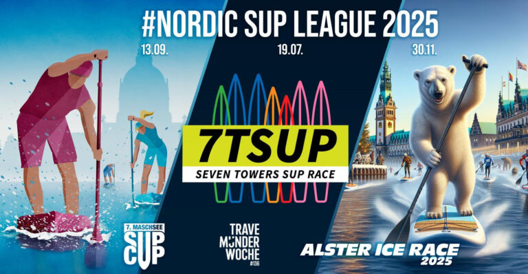Nordic SUP League: Die neue Rennserie für Stand-Up-Paddling im Norden