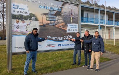 Hoher Besuch am Beetzsee: Die Kanu-Welt schaut auf Brandenburg! Hoher Besuch am Beetzsee: Die Kanu-Welt schaut auf Brandenburg!