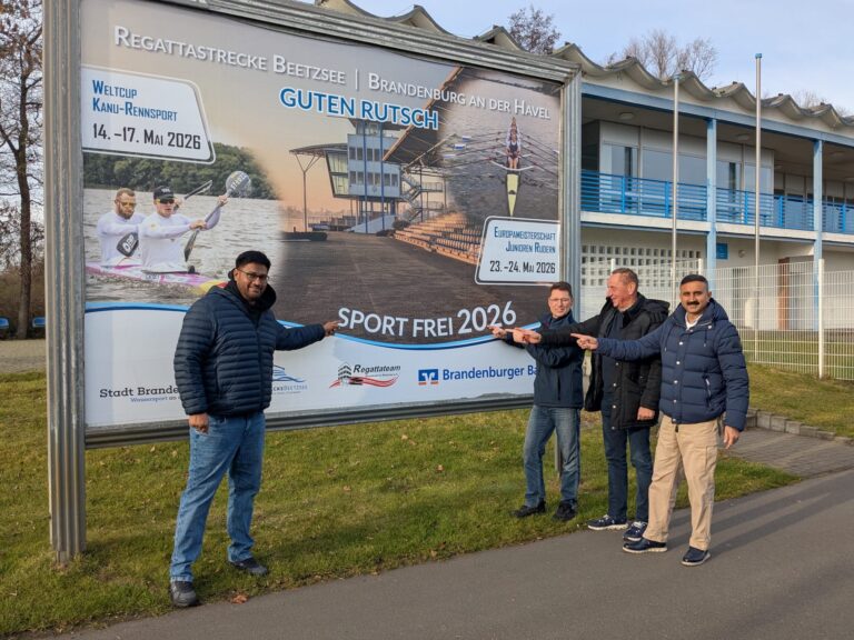 Hoher Besuch am Beetzsee: Die Kanu-Welt schaut auf Brandenburg!
