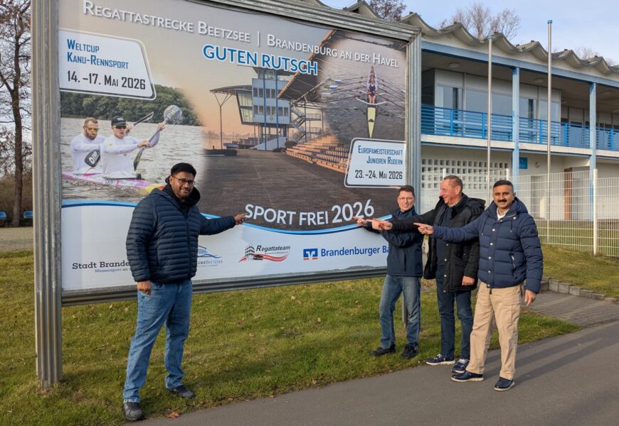 Hoher Besuch am Beetzsee: Die Kanu-Welt schaut auf Brandenburg! Hoher Besuch am Beetzsee: Die Kanu-Welt schaut auf Brandenburg!