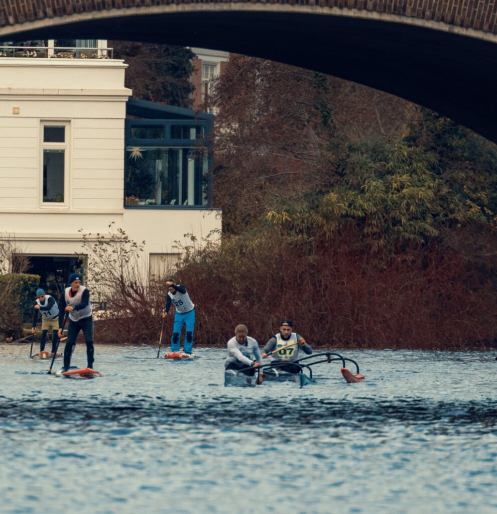 Alster ICE Race 2025 Outrigger