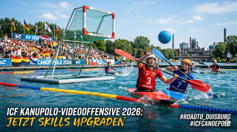 Upgrade für deine Skills: Die ICF startet große Kanupolo-Videooffensive 2026