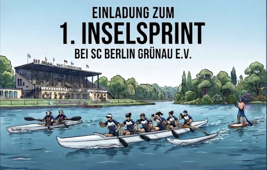 1. Inselsprint in Berlin Grünau: Dein ultimatives Ocean Sports Event im Spätsommer
