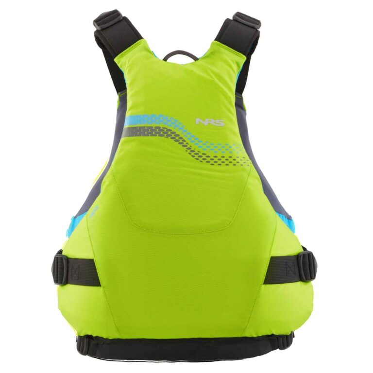 NRS Vapor PFD Schwimmweste in Lime von vorne