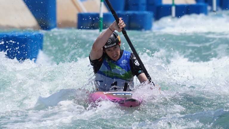 Weltcup-Finale in La Seu d’Urgell: Ricarda Funk kann sich den Kajak-Cross-Weltcup holen